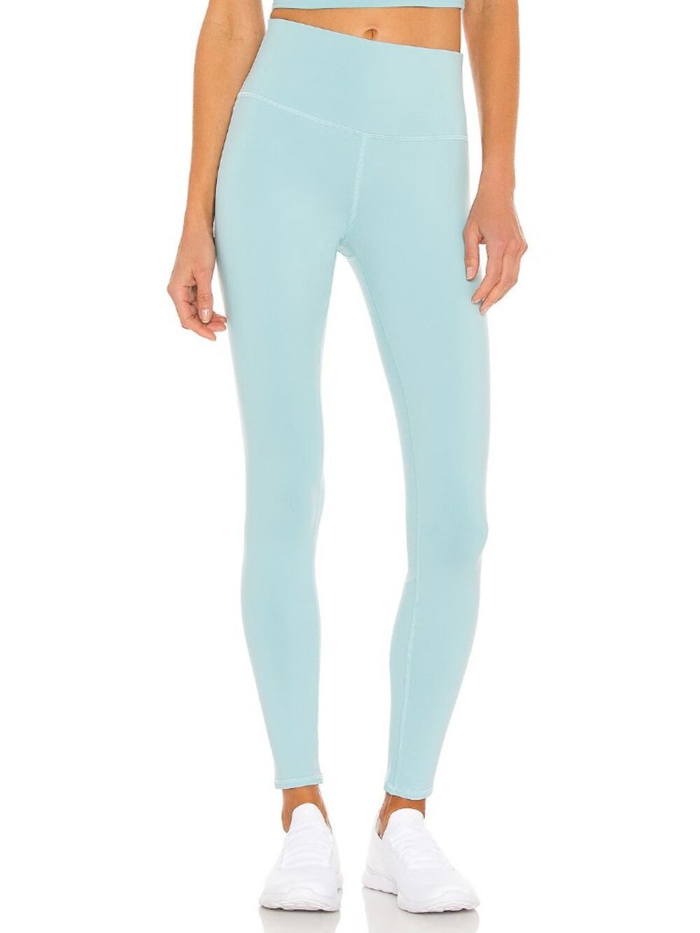 NWT Alo Yoga High-Waist Airbrush Legging in Blue Quartz Stretch Workout XS